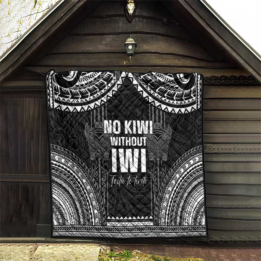 Aotearoa Toitu Te Tiriti Quilt No Kiwi Without Iwi LT05 - Polynesian Pride
