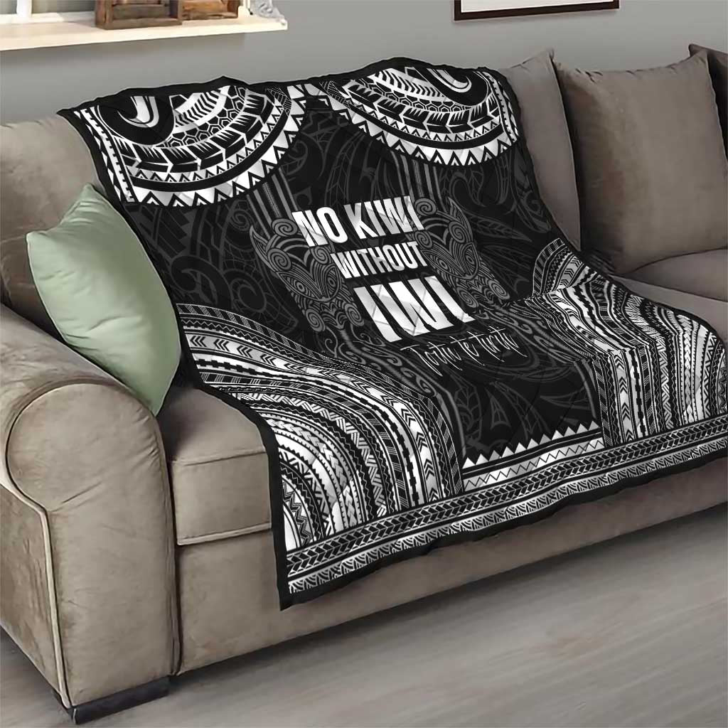 Aotearoa Toitu Te Tiriti Quilt No Kiwi Without Iwi LT05 - Polynesian Pride