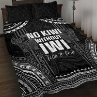 Aotearoa Toitu Te Tiriti Quilt Bed Set No Kiwi Without Iwi
