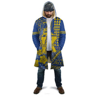 Personalised Hawaii Kaiser High School Cloak Tribal Tattoo With Hibiscus Flowers