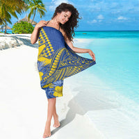 Hawaii Kaiser High School Sarong Tribal Tattoo With Hibiscus Flowers