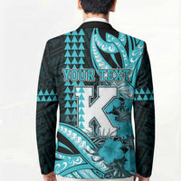 Personalised Hawaii Kapolei High School Blazer Tribal Tattoo With Hibiscus Flowers