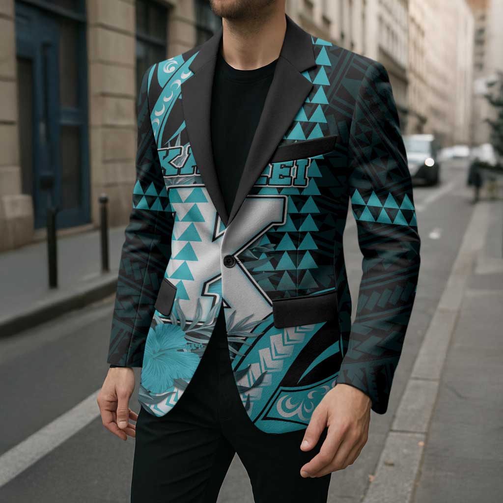 Personalised Hawaii Kapolei High School Blazer Tribal Tattoo With Hibiscus Flowers