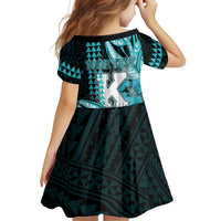 Personalised Hawaii Kapolei High School Family Matching Summer Maxi Dress and Hawaiian Shirt Tribal Tattoo With Hibiscus Flowers LT05 - Polynesian Pride