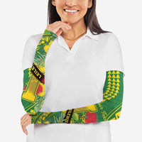 Personalised Hawaii Leilehua High School Arm Sleeves Tribal Tattoo With Hibiscus Flowers LT05 - Polynesian Pride