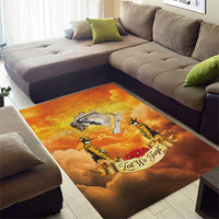 New Zealand And Australia ANZAC Day Area Rug Sinai Palestine Campaign Lest We Forget