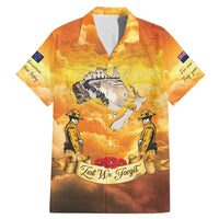 New Zealand And Australia ANZAC Day Family Matching Mermaid Dress and Hawaiian Shirt Sinai Palestine Campaign Lest We Forget