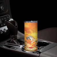 New Zealand And Australia ANZAC Day Skinny Tumbler Sinai Palestine Campaign Lest We Forget LT05 - Polynesian Pride