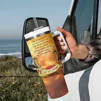 New Zealand And Australia ANZAC Day Tumbler With Handle Sinai Palestine Campaign Lest We Forget LT05 - Polynesian Pride
