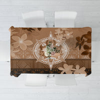 Tonga Emancipation Day Tablecloth Tongan Kupesi Ngatu Pattern Vintage Style