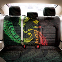 AAPI Heritage Month Back Car Seat Cover Kanaka Maoli Polynesian Tribal Wave