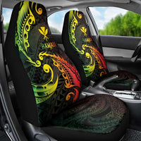 AAPI Heritage Month Car Seat Cover Kanaka Maoli Polynesian Tribal Wave