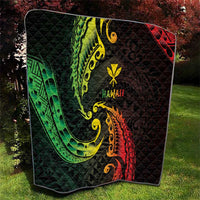 AAPI Heritage Month Quilt Kanaka Maoli Polynesian Tribal Wave LT05 - Polynesian Pride
