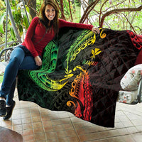 AAPI Heritage Month Quilt Kanaka Maoli Polynesian Tribal Wave LT05 - Polynesian Pride