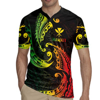 AAPI Heritage Month Rugby Jersey Kanaka Maoli Polynesian Tribal Wave LT05 - Polynesian Pride