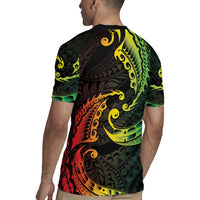 AAPI Heritage Month Rugby Jersey Kanaka Maoli Polynesian Tribal Wave LT05 - Polynesian Pride