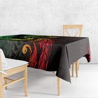 AAPI Heritage Month Tablecloth Kanaka Maoli Polynesian Tribal Wave LT05 - Polynesian Pride