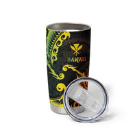 AAPI Heritage Month Tumbler Cup Kanaka Maoli Polynesian Tribal Wave LT05 - Polynesian Pride