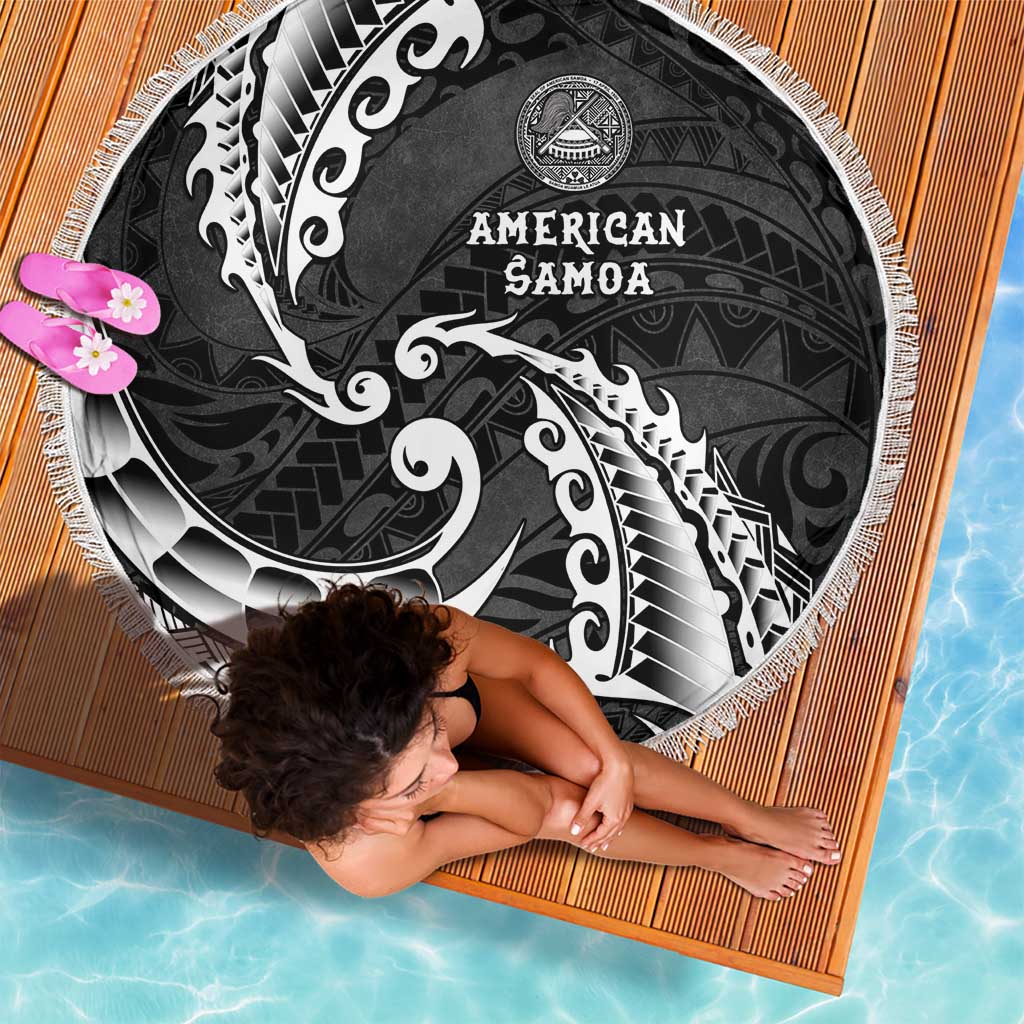 AAPI Heritage Month Beach Blanket American Samoa Polynesian Tribal Wave