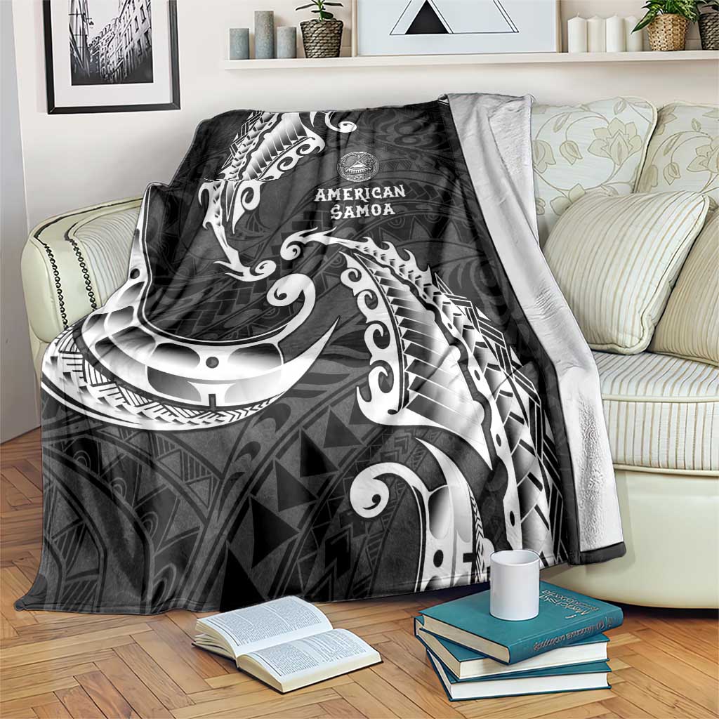AAPI Heritage Month Blanket American Samoa Polynesian Tribal Wave
