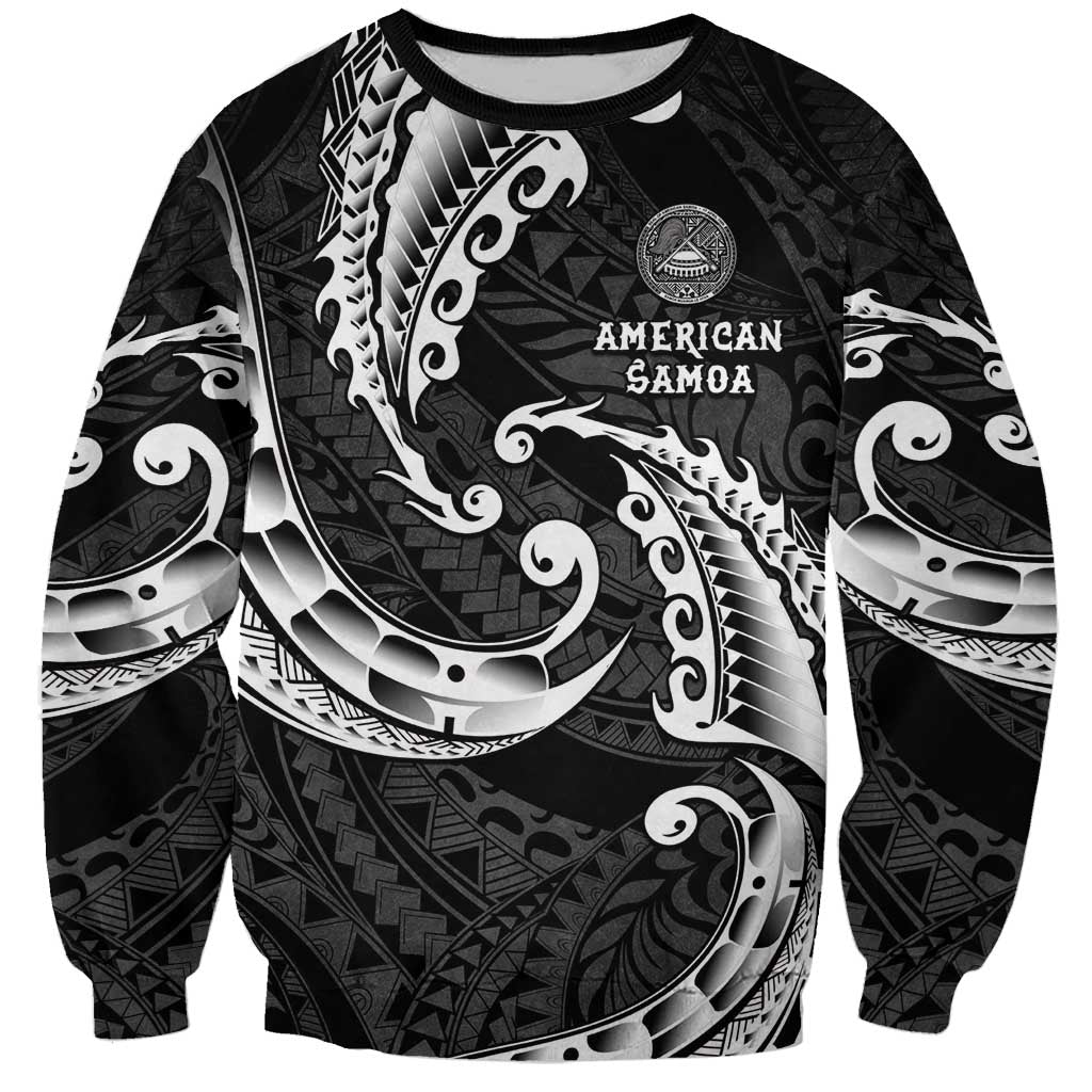 AAPI Heritage Month Sweatshirt American Samoa Polynesian Tribal Wave