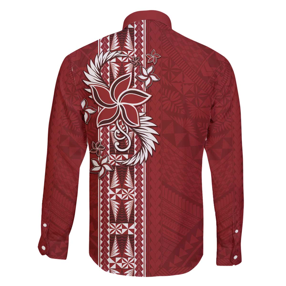 Tonga Language Week Family Matching Off The Shoulder Long Sleeve Dress and Hawaiian Shirt Malo e Lelei Kupesi Ngatu Pattern