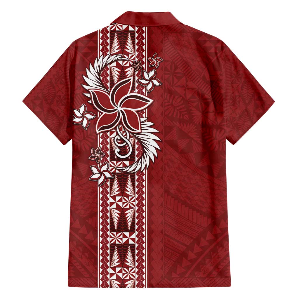 Tonga Language Week Family Matching Summer Maxi Dress and Hawaiian Shirt Malo e Lelei Kupesi Ngatu Pattern