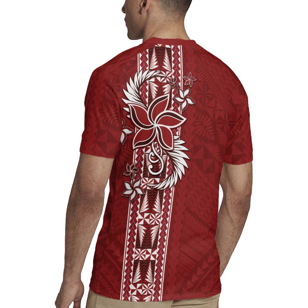 Tonga Language Week Rugby Jersey Malo e Lelei Kupesi Ngatu Pattern