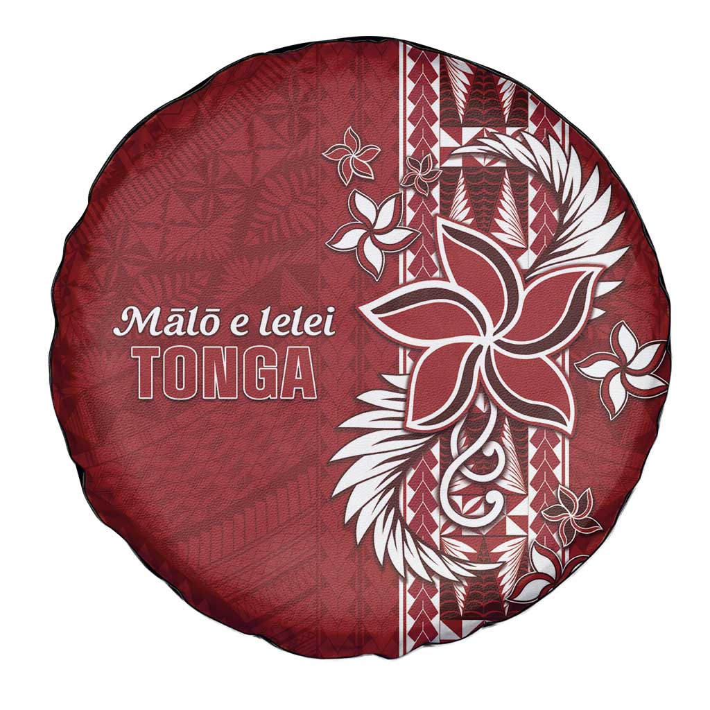 Tonga Language Week Spare Tire Cover Malo e Lelei Kupesi Ngatu Pattern