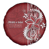 Tonga Language Week Spare Tire Cover Malo e Lelei Kupesi Ngatu Pattern