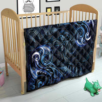 Aotearoa New Zealand Octopus Quilt Silver Fern Maori Pattern LT05 - Polynesian Pride