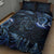 Aotearoa New Zealand Octopus Quilt Bed Set Silver Fern Maori Pattern