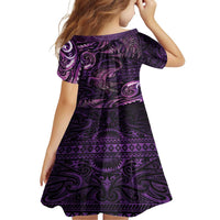Aotearoa New Zealand Crocodile Family Matching Off Shoulder Maxi Dress and Hawaiian Shirt Silver Fern Maori Pattern LT05 - Polynesian Pride