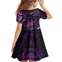Aotearoa New Zealand Crocodile Family Matching Off Shoulder Short Dress and Hawaiian Shirt Silver Fern Maori Pattern LT05 - Polynesian Pride