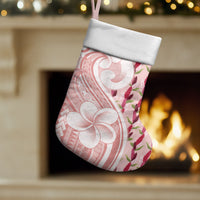 Samoa Teuila Christmas Stocking Pink Samoan Siapo Motifs