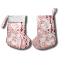 Samoa Teuila Christmas Stocking Pink Samoan Siapo Motifs