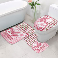 Samoa Teuila Bathroom Set White Samoan Siapo Motifs