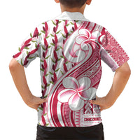 Samoa Teuila Family Matching Off Shoulder Maxi Dress and Hawaiian Shirt White Samoan Siapo Motifs