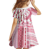 Samoa Teuila Family Matching Summer Maxi Dress and Hawaiian Shirt White Samoan Siapo Motifs