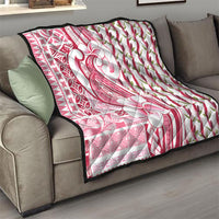 Samoa Teuila Quilt White Samoan Siapo Motifs