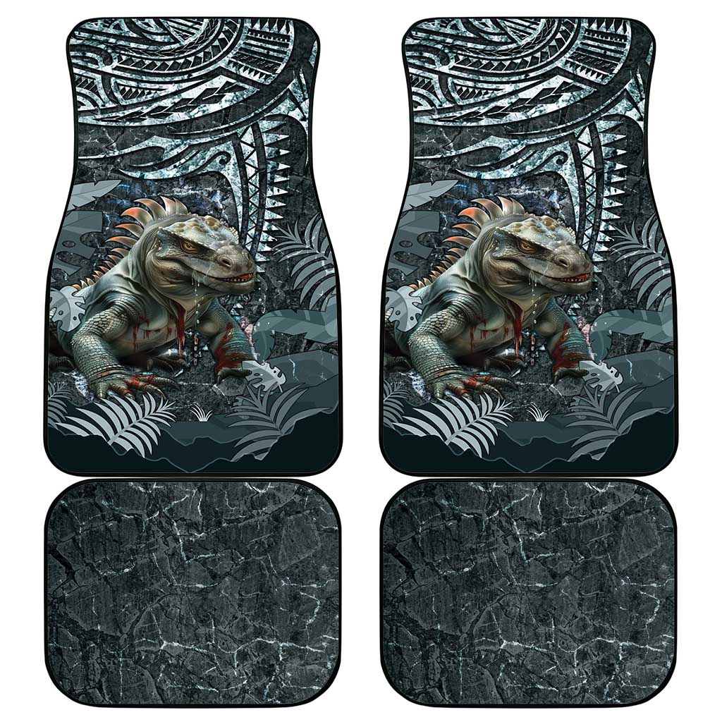 Hawaii Mo'o Lizard God Car Mats Polynesian Style