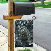 Hawaii Mo'o Lizard God Garden Flag Polynesian Style