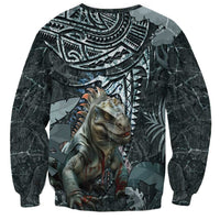Hawaii Mo'o Lizard God Sweatshirt Polynesian Style LT05 - Polynesian Pride