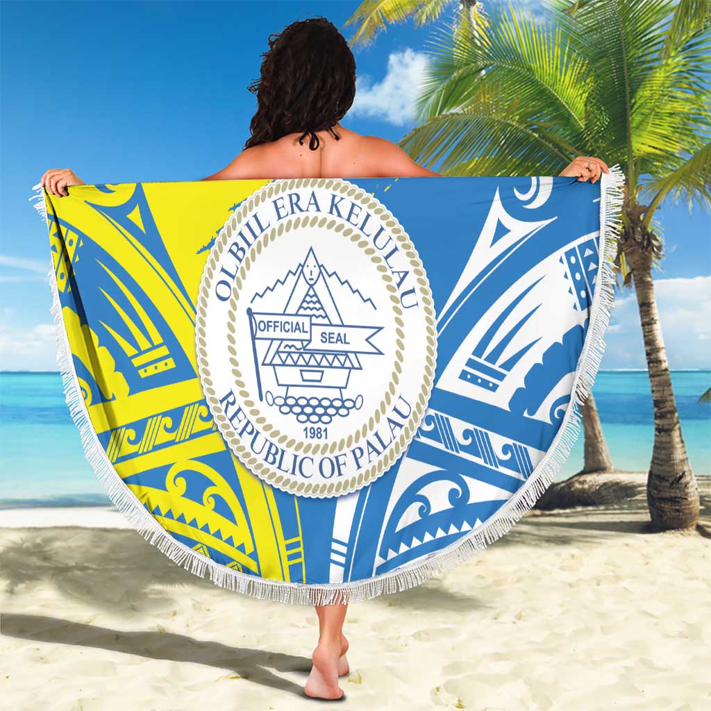 Palau Independence Day Beach Blanket Happy 30th Anniversary