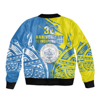 Palau Independence Day Bomber Jacket Happy 30th Anniversary LT05 - Polynesian Pride
