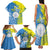 Palau Independence Day Family Matching Tank Maxi Dress and Hawaiian Shirt Happy 30th Anniversary