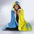 Palau Independence Day Hooded Blanket Happy 30th Anniversary