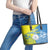 Palau Independence Day Leather Tote Bag Happy 30th Anniversary