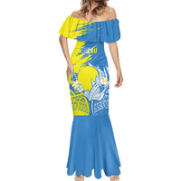Palau Independence Day Mermaid Dress Happy 30th Anniversary LT05 - Polynesian Pride