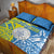 Palau Independence Day Quilt Bed Set Happy 30th Anniversary